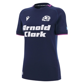 Scotland Womens Home Rugby Shirt 25/26 Navy - Front