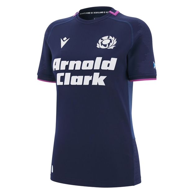 Scotland Womens Home Rugby Shirt 25/26 Navy - Front