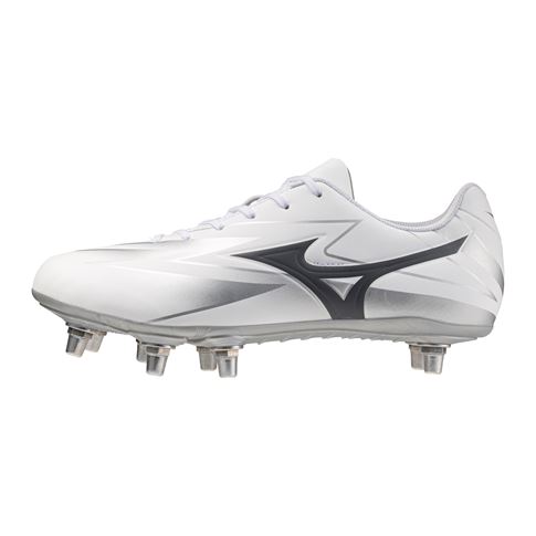 Mizuno Adults Waitangi Club Soft Ground Rugby Boots White - Outstep