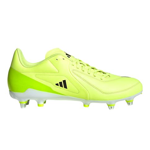 adidas Adults RS15 Elite Soft Ground Rugby Boots Yellow - Outstep adidas Adults RS15 Elite Soft Ground Rugby Boots Yellow - Outstep