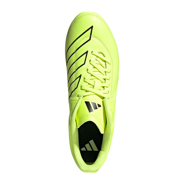 adidas Adults RS15 Elite Soft Ground Rugby Boots Yellow - Top