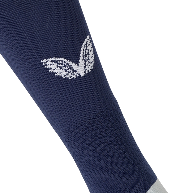 England Adults Home Rugby Socks 26/27 Blue Opal - Front View