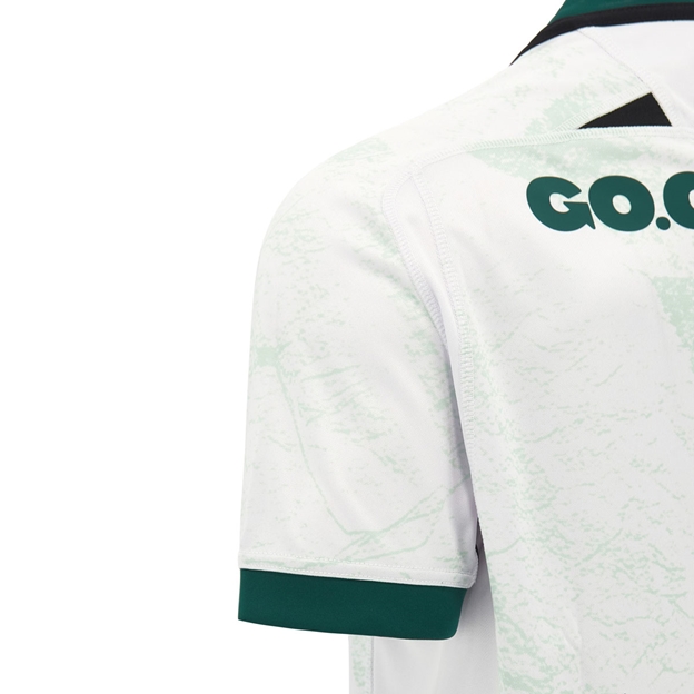 Wales Mens Away Rugby Shirt 26/27 - Sleeve Detail Close-up