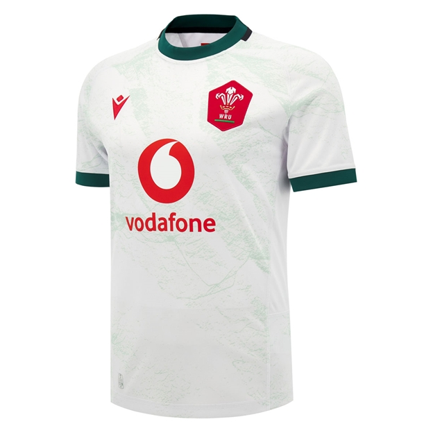 Wales Mens Away Rugby Shirt 26/27 - Front View