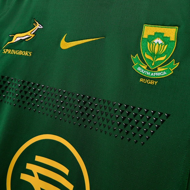 South Africa Springboks Mens Match Replica Jersey Home 25/26 - Close-up