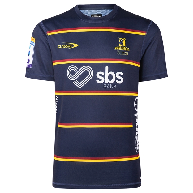 Highlanders Mens Training T-Shirt 26/27 Multi - Front View