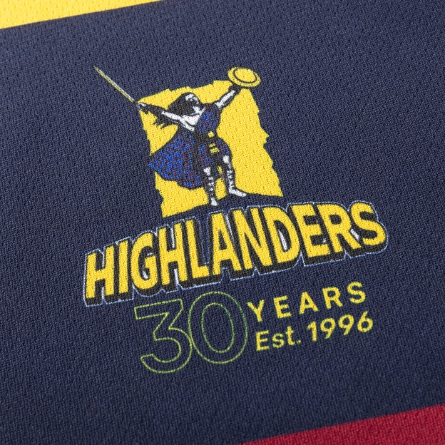 Highlanders Mens Training T-Shirt 26/27 Multi - Highlanders Logo Close-up