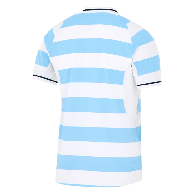Racing 92 Mens Home Rugby Shirt 25/26 White - Back