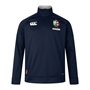 British and Irish Lions Mens 1/4 Zip Fleece Navy - Front 