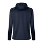 British and Irish Lions Womens 1/4 Zip Hoody - Navy - Back 