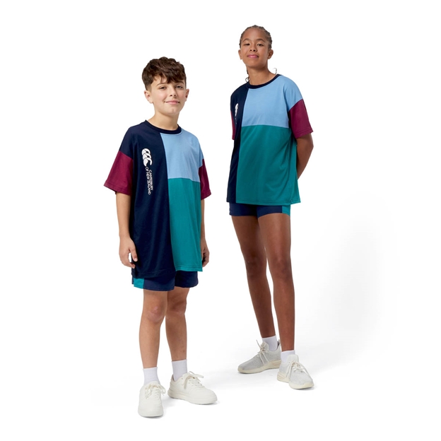 Canterbury Kids Harlequin T-Shirt - Multi Colour
