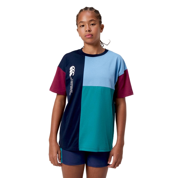 Canterbury Kids Harlequin T-Shirt - Multi Colour