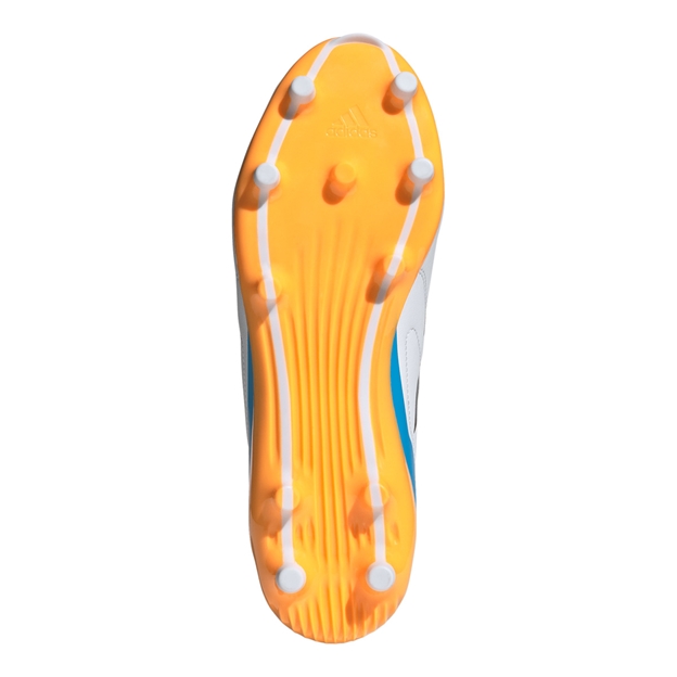 adidas Adults RS-15 Firm Ground Rugby Boots White - Soleplate View