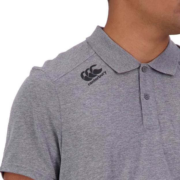 Canterbury Mens Vapodri Tempo Polo Shirt - Static Marl