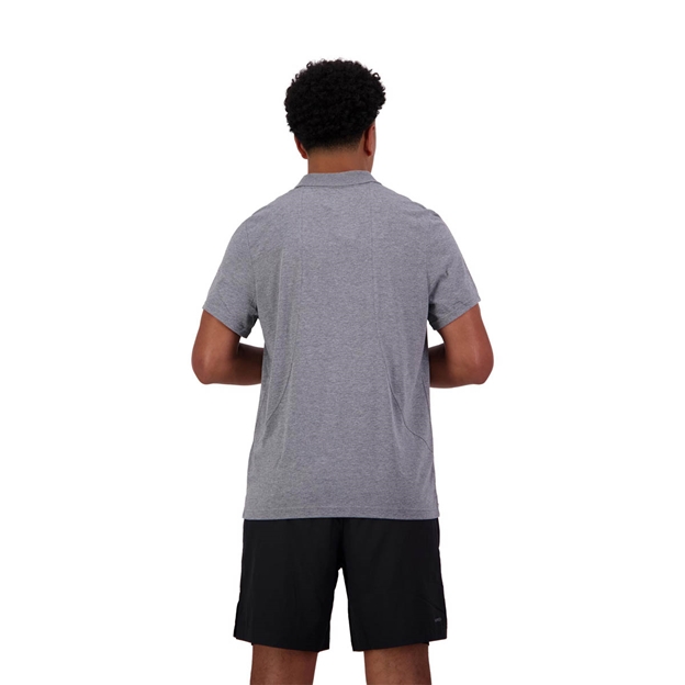 Canterbury Mens Vapodri Tempo Polo Shirt - Static Marl