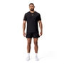 Canterbury Mens Tempo Drill Top Black Back - Model Full View 