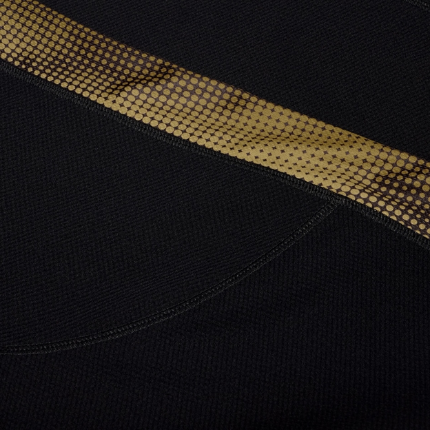 Canterbury Mens Tempo Drill Top Black Back - Material Detail