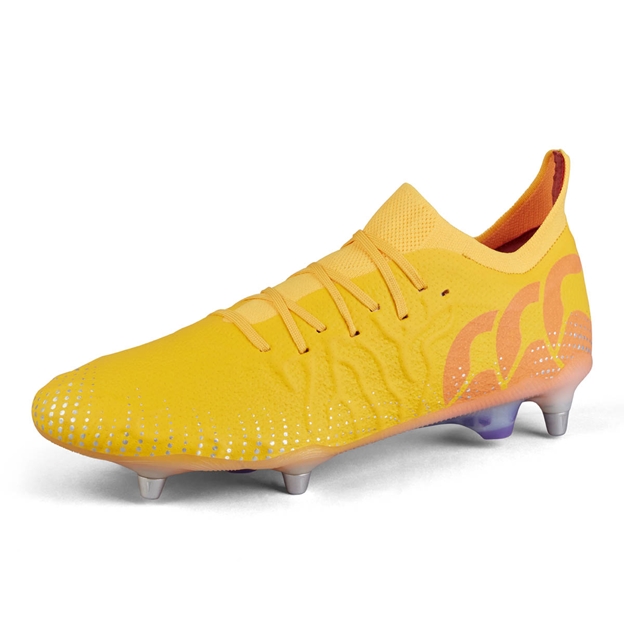 Canterbury Adults Speed Infinite Elite Soft Ground Rugby Boots - Yellow