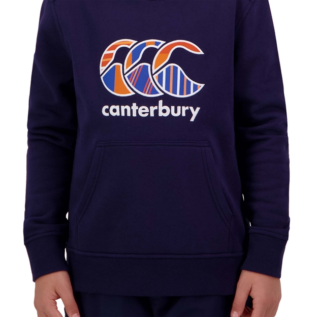 Canterbury Kids Uglies Hoodie - Navy Logo