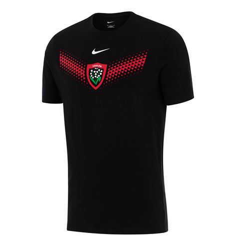 RC Toulon Mens Graphic T-Shirt 25/26 Black - Front RC Toulon Mens Graphic T-Shirt 25/26 Black - Front