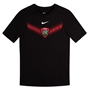 RC Toulon Mens Graphic T-Shirt 25/26 Black - Flat 