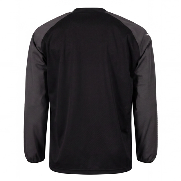 Barbarians Mens Contact Training Top 26/27 Black - Back View