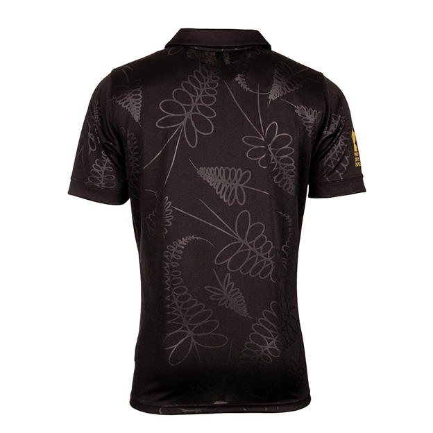 All Blacks Womens Rugby World Cup 2023 Home Rugby Shirt Back View