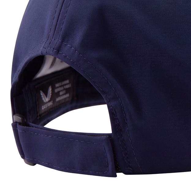 Leicester Tigers Adults Baseball Cap 26/27 Navy - Fastening Detail