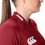 British and Irish Lions Womens Polo Red - collar 