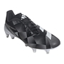 adidas Adults RS15 Ultimate Soft Ground Rugby Boots Black - Front 