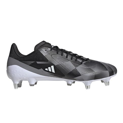 adidas Adults RS15 Ultimate Soft Ground Rugby Boots Black - Outstep adidas Adults RS15 Ultimate Soft Ground Rugby Boots Black - Outstep