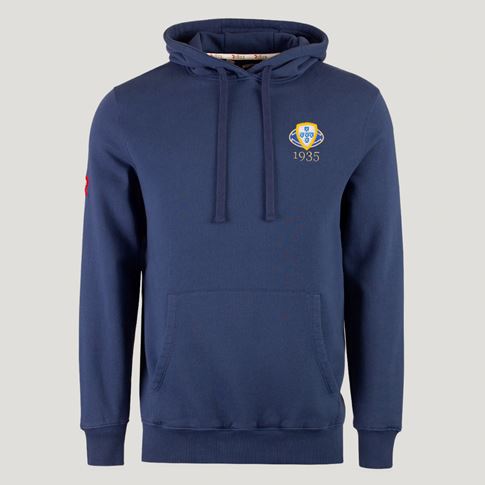 Portugal 1935 Pure Cotton Hoodie – Petrol Blue
