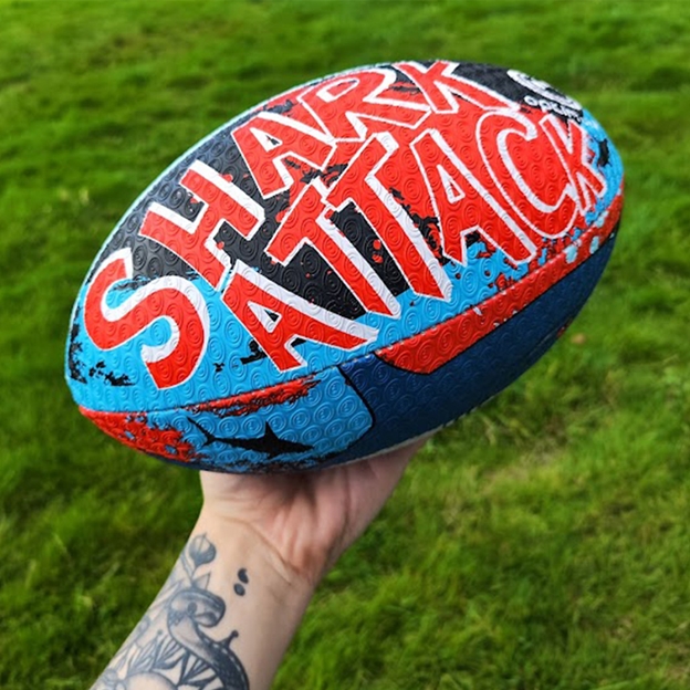 Optimum Shark Attack Training Ball - In Hand