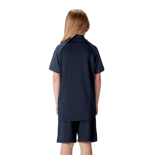 British and Irish Lions Junior Polo Navy - Back view