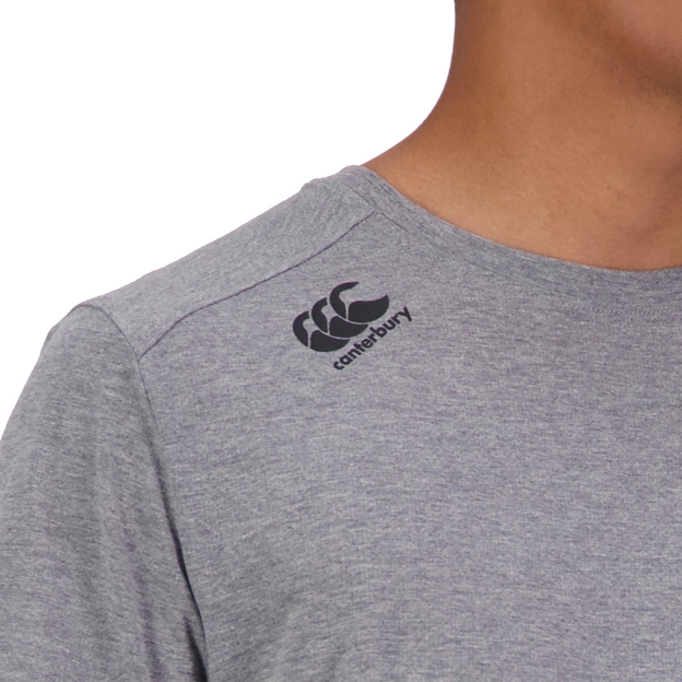 Canterbury Mens Vapodri Short Sleeve Tempo T-Shirt - Static Marl