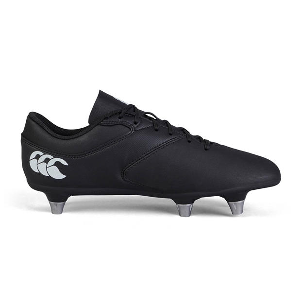 Canterbury Junior Phoenix Raze Soft Ground Rugby Boots Black - Instep