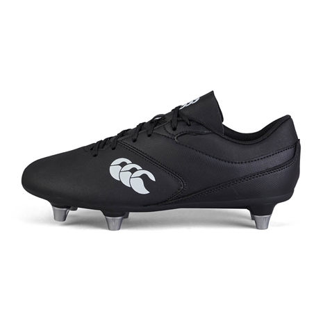 Canterbury Junior Phoenix Raze Soft Ground Rugby Boots Black - Outstep