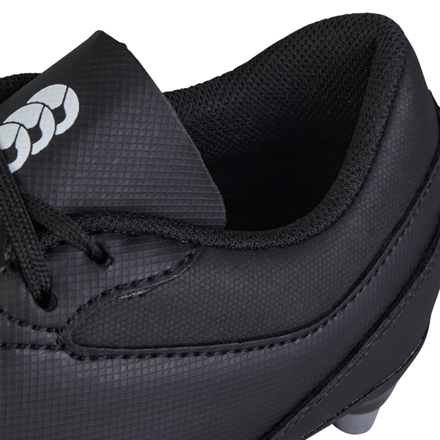 Canterbury Junior Phoenix Raze Soft Ground Rugby Boots Black - Sock Liner