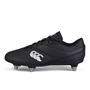 Canterbury Junior Phoenix Raze Soft Ground Rugby Boots - Black 