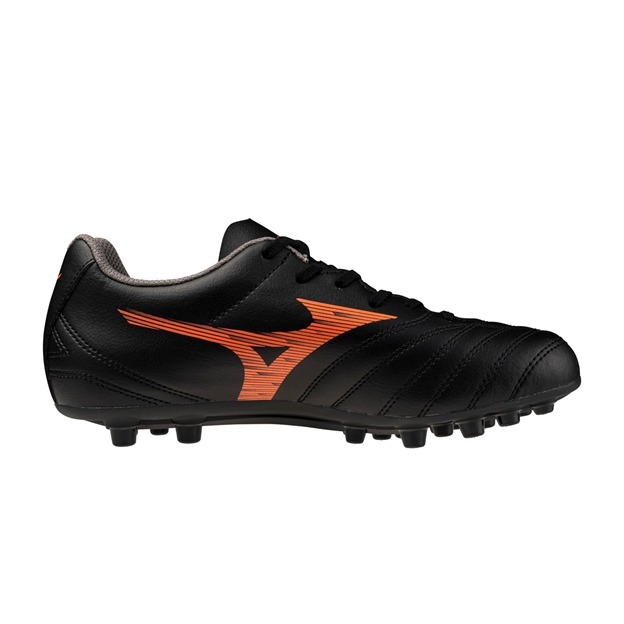 Mizuno Kids Monarcida Neo III Select All Ground Rugby Boots Bright Black - Instep View