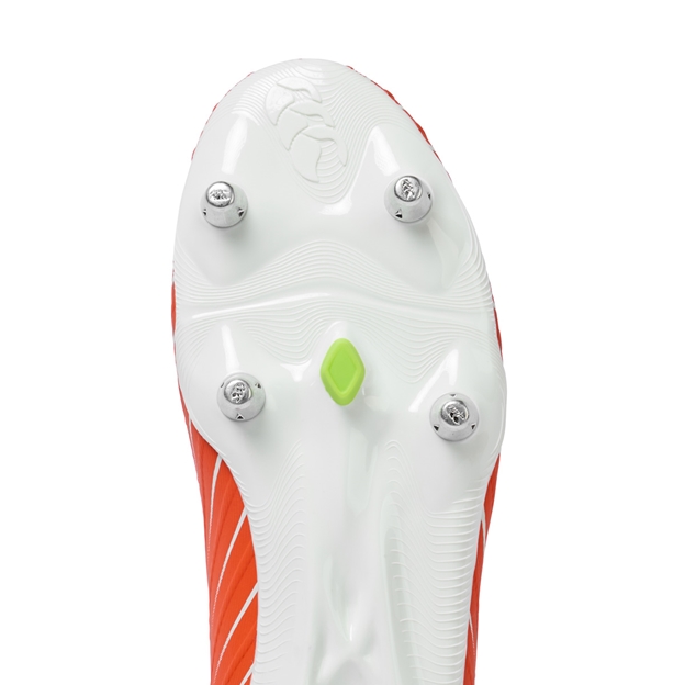 Canterbury Adults Speed Falcon Pro Soft Ground Rugby Boots Orange - Forefoot