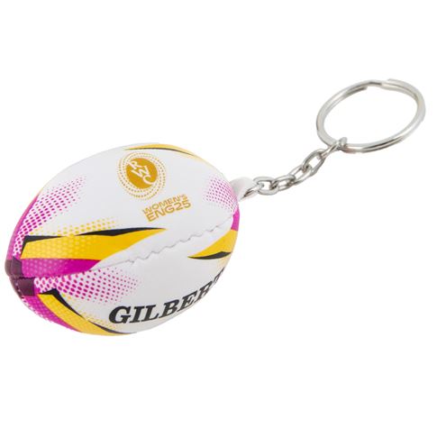 Gilbert Womens Rugby World Cup 2025 Keyring - Front Gilbert Womens Rugby World Cup 2025 Keyring - Front