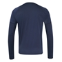 England Mens Contact Drill Top 25/26 Inkwell/Storm Blue - Back 