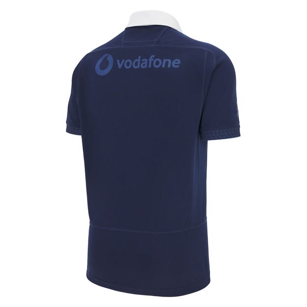 Scotland Mens 1925 Rugby Shirt 25/26 Short Sleeve Navy - Back