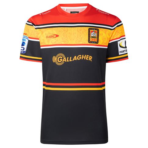 Chiefs Mens Training T-Shirt 2026 Black - Front View