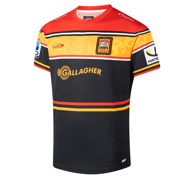 Chiefs Mens Training T-Shirt 2026 Black - Side View