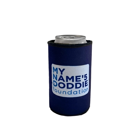 My Name'5 Doddie Neoprene Can Cooler Navy - Front