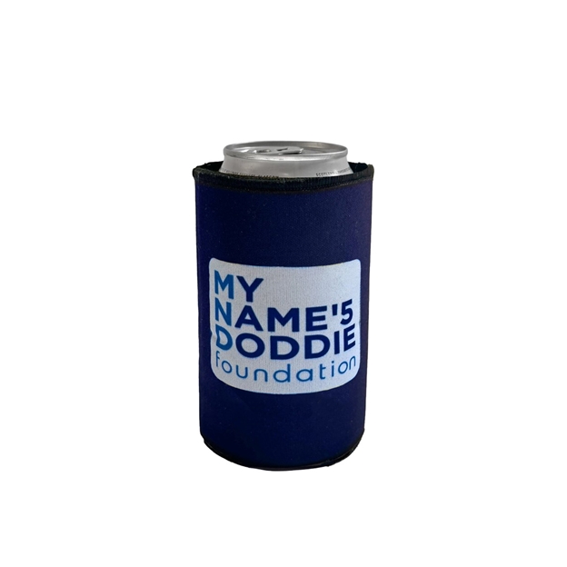 My Name'5 Doddie Neoprene Can Cooler Navy - Front
