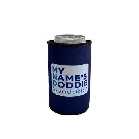 My Name'5 Doddie Neoprene Can Cooler Navy - Front My Name'5 Doddie Neoprene Can Cooler Navy - Front