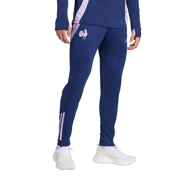 France Mens Training Pant 25/26 Blue - Model Front